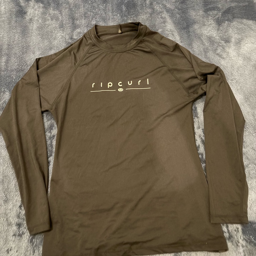 Rip Curl Black Graphic Rash Guard